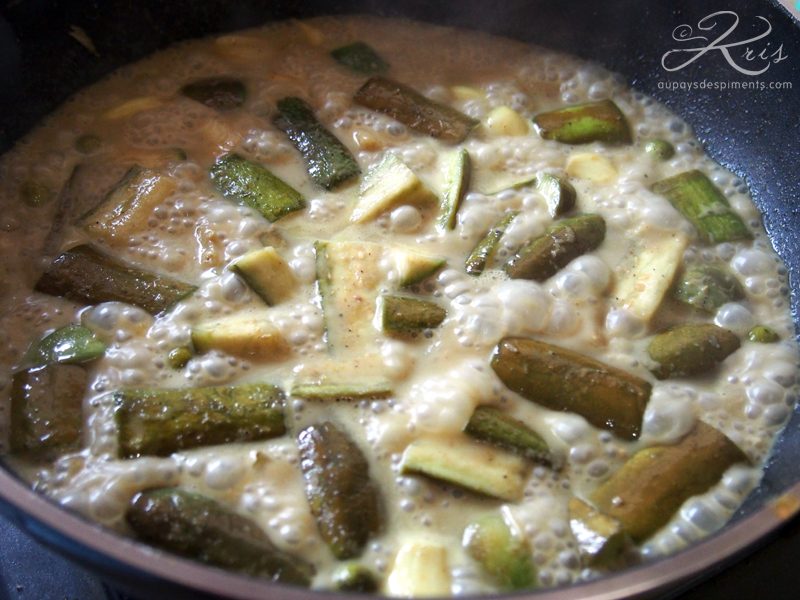 laisser mijoter le curry