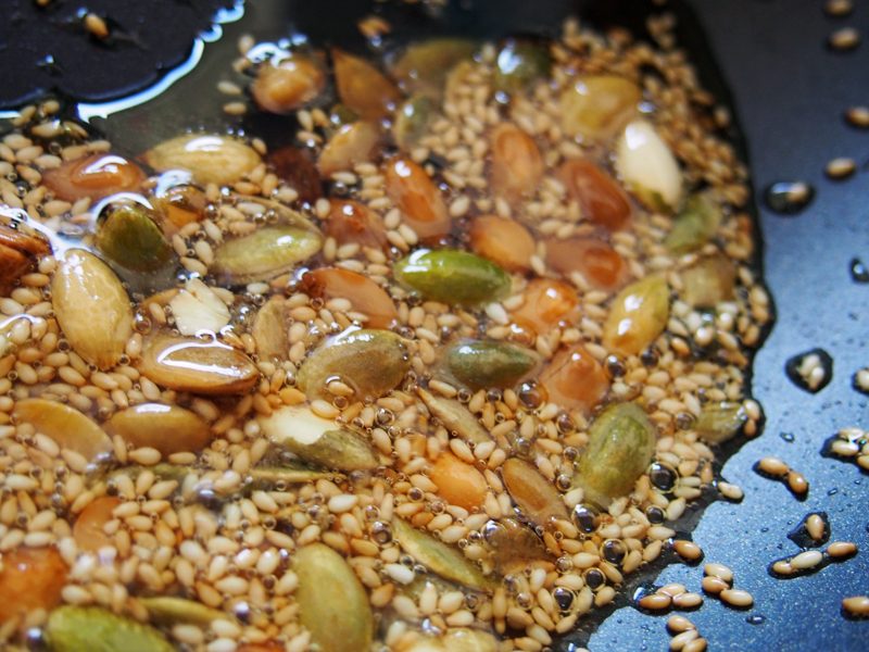 mélange de graines pour la salade