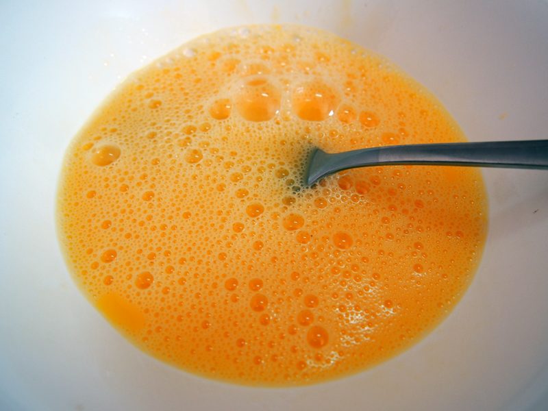 oeufs battus pour cake au citron