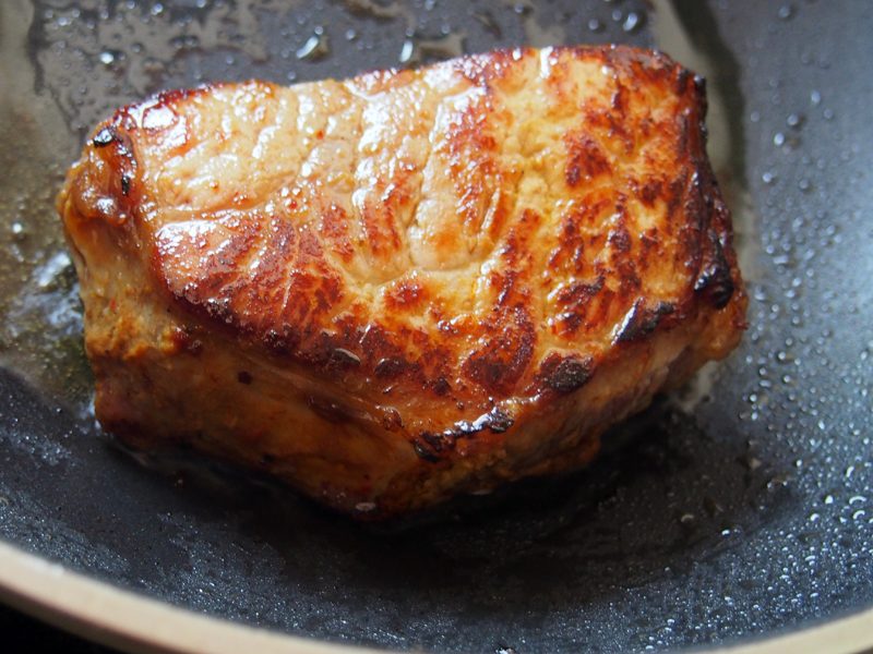 boeuf grillé pour la salade