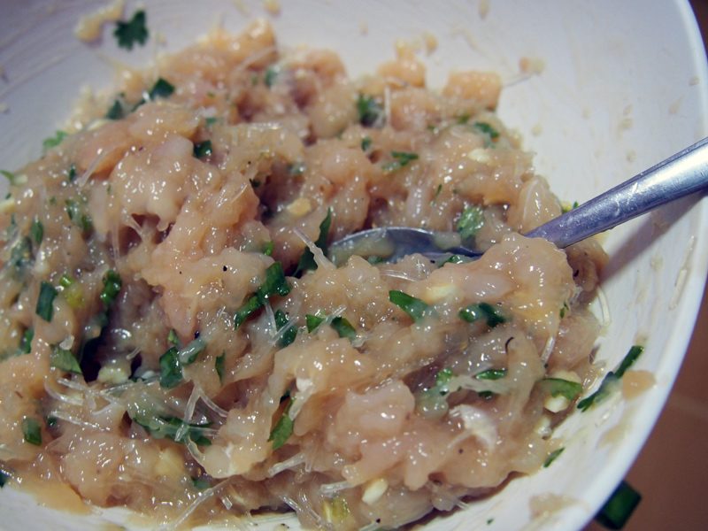 farce pour le concombre amer