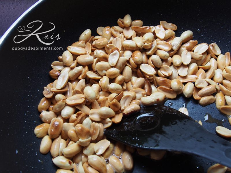 cacahuètes pour sauce satay