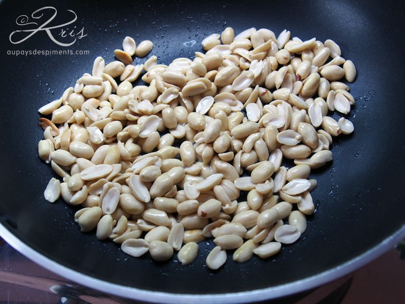 cacahuètes pour sauce satay