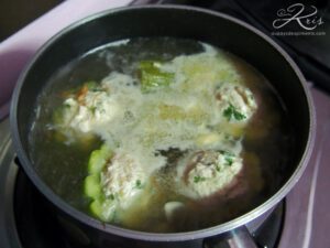 cuisson du concombre amer