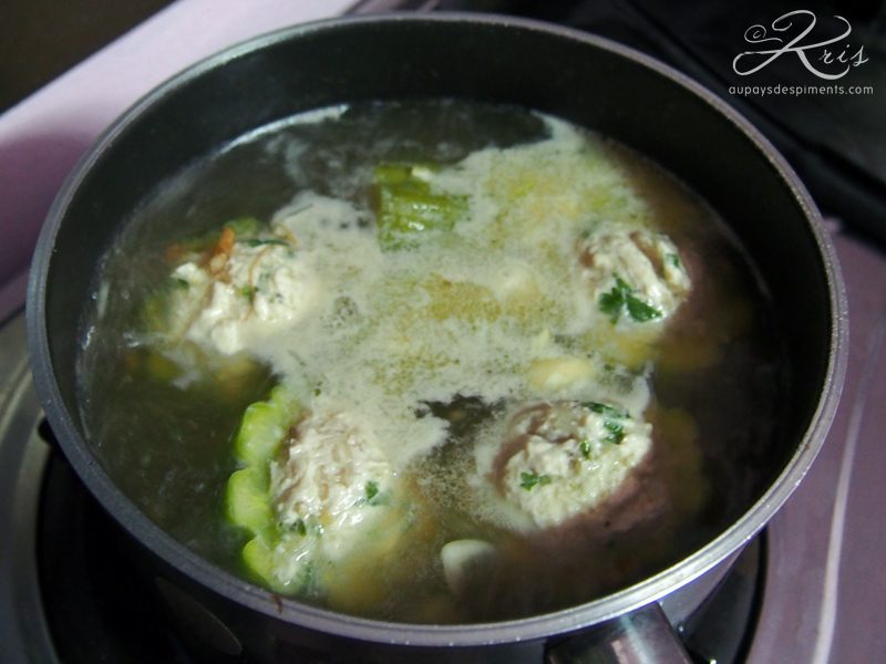 cuisson du concombre amer