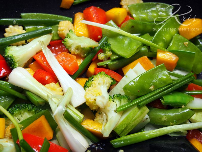 légumes sautés