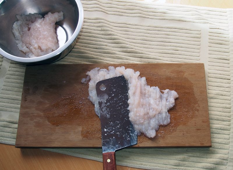 poisson haché