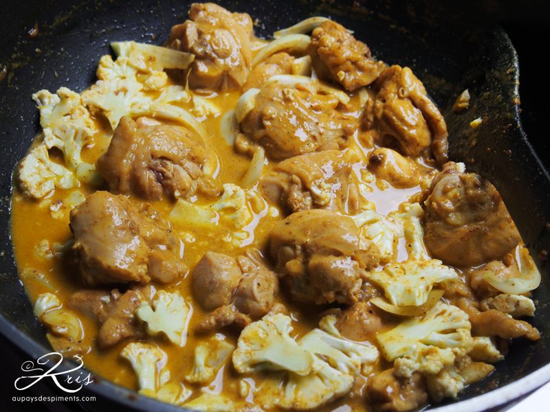 Poulet au curry