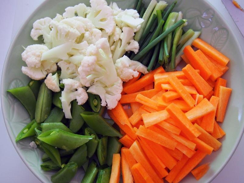Le mix de légumes pour légumes sautés