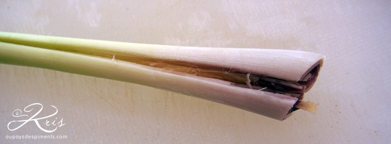 citronnelle écrasée