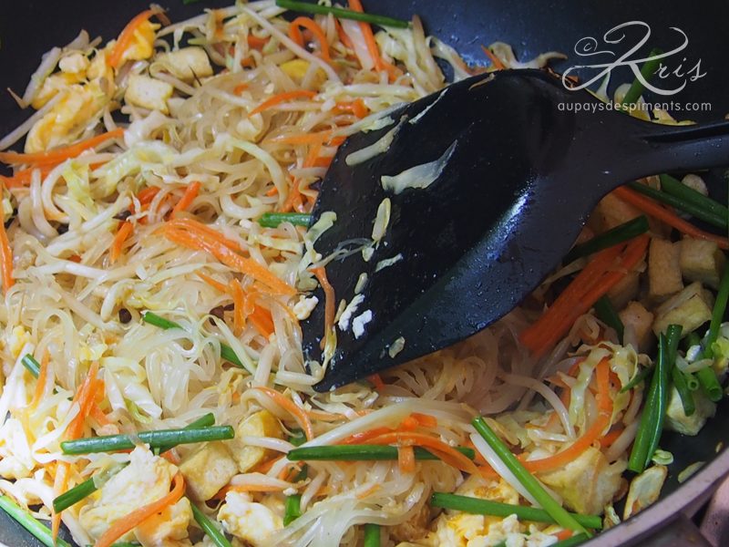 recette facile de pad thai au poulet