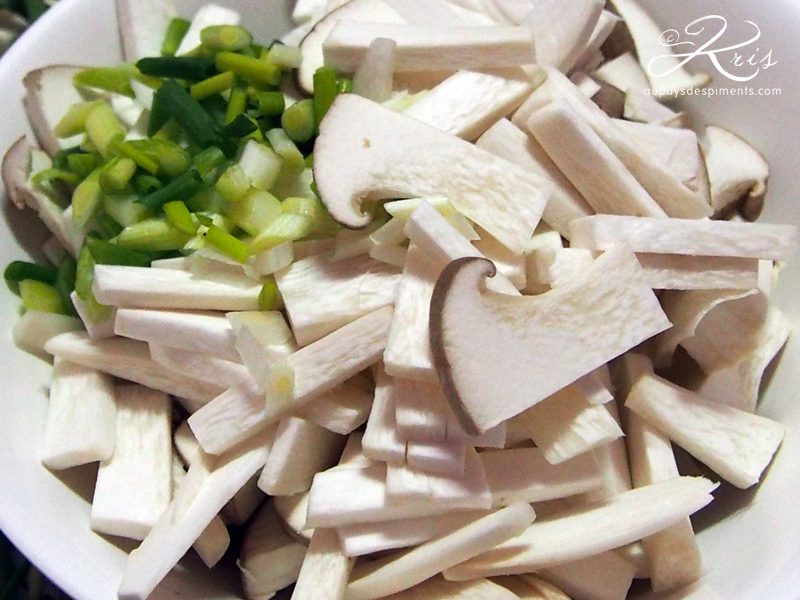 champignons sautés