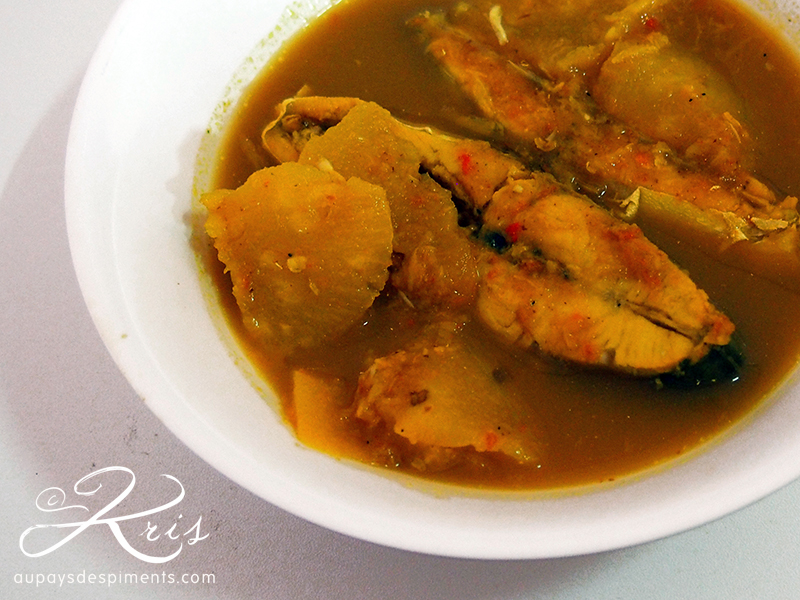curry acidulé au poisson