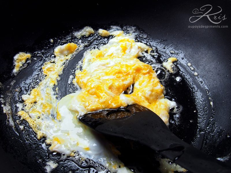 Vermicelles de riz sautés