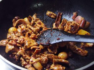 fais revenir le boeuf