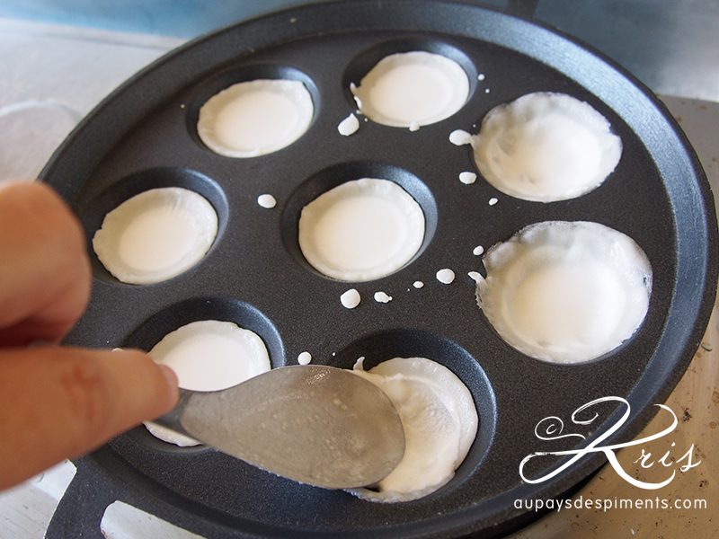 kanoum krok, délice thaï au lait de coco