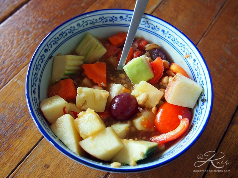 Salade de fruits façon Som Tam