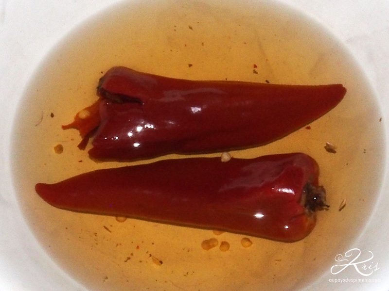 piments séchés pour la pâte de curry
