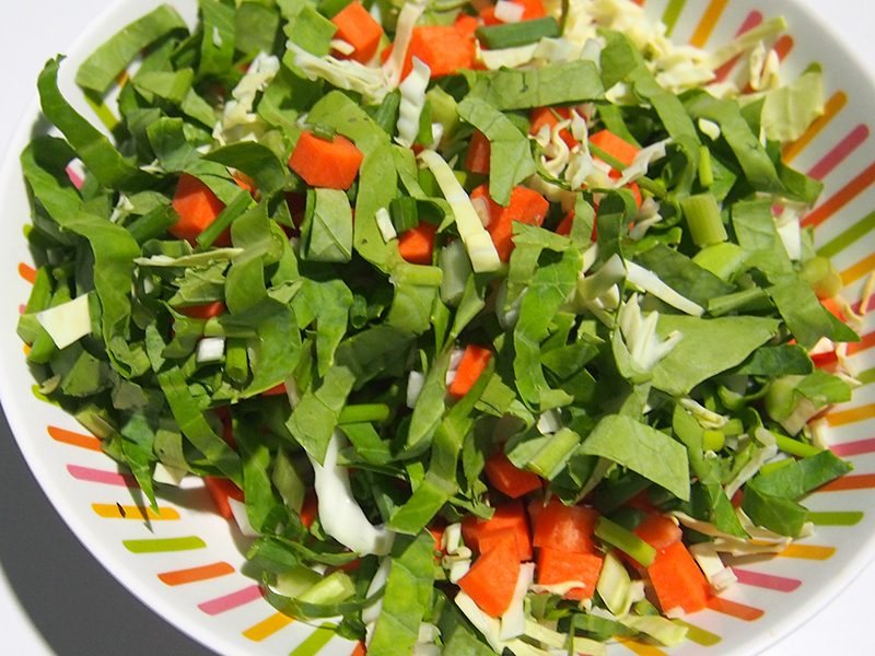 légumes mélangés pour riz sauté