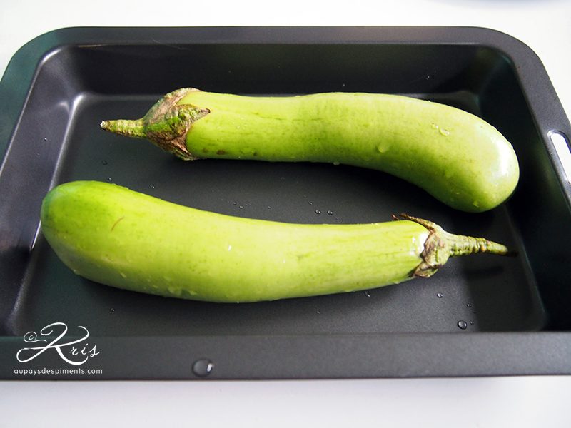 aubergine thaïes, longues