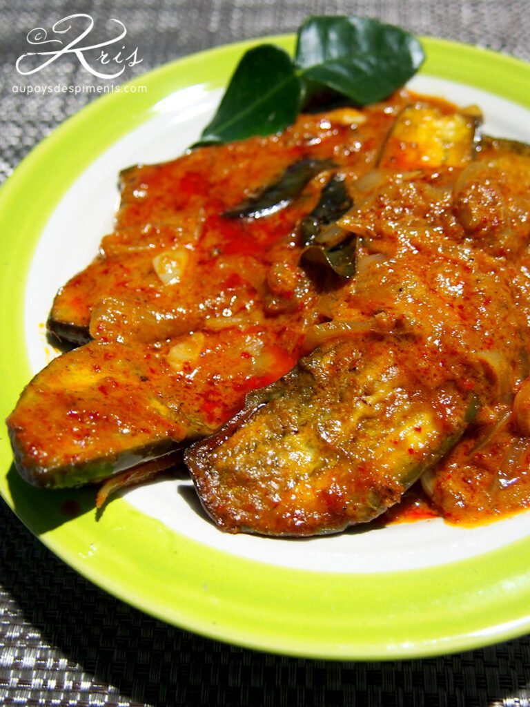 aubergine recette thai