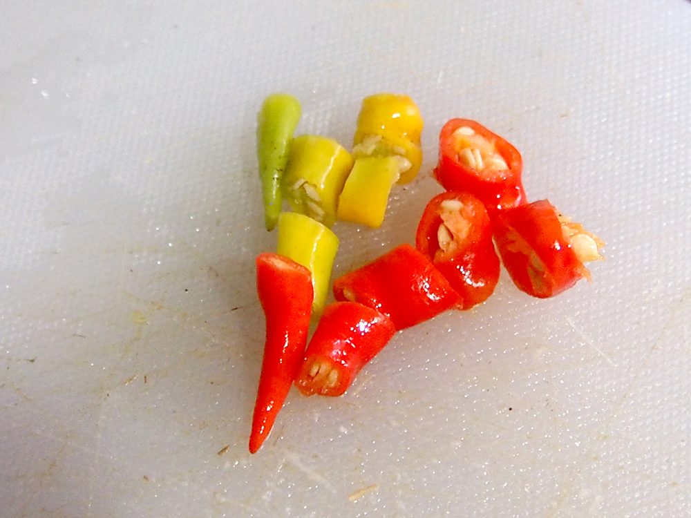 piments pour la sauce