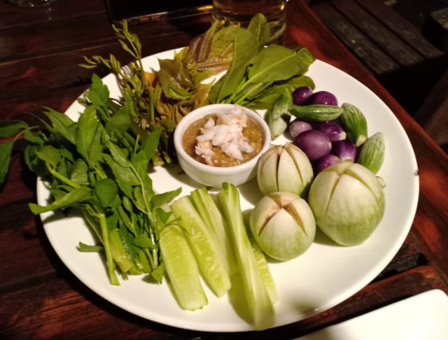 recette avec de la pâte de crevette