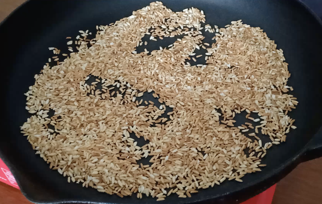 poudre de riz gluant
