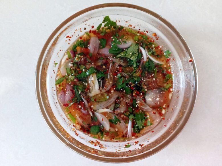 sauce thai : nam jim jeow