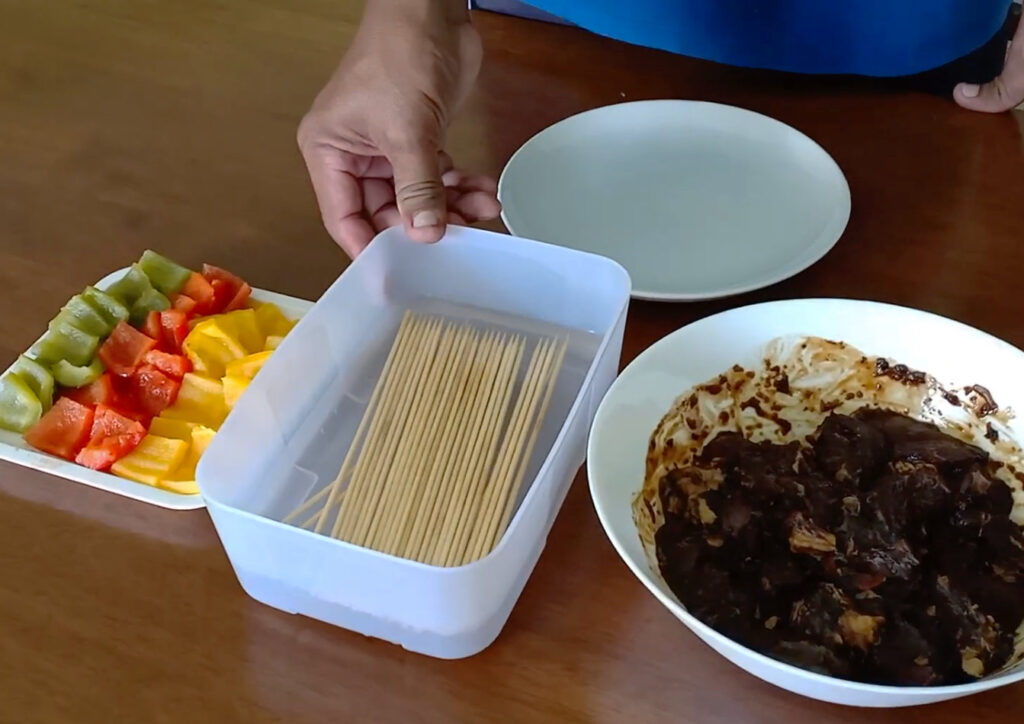 brochettes de boeuf